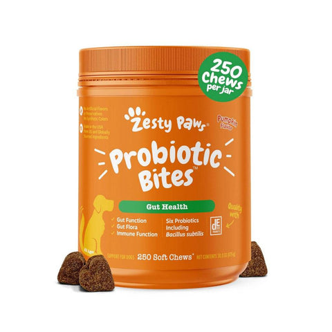 Zesty Paws Supplement Dog Soft Chews Allergy Immune Lamb