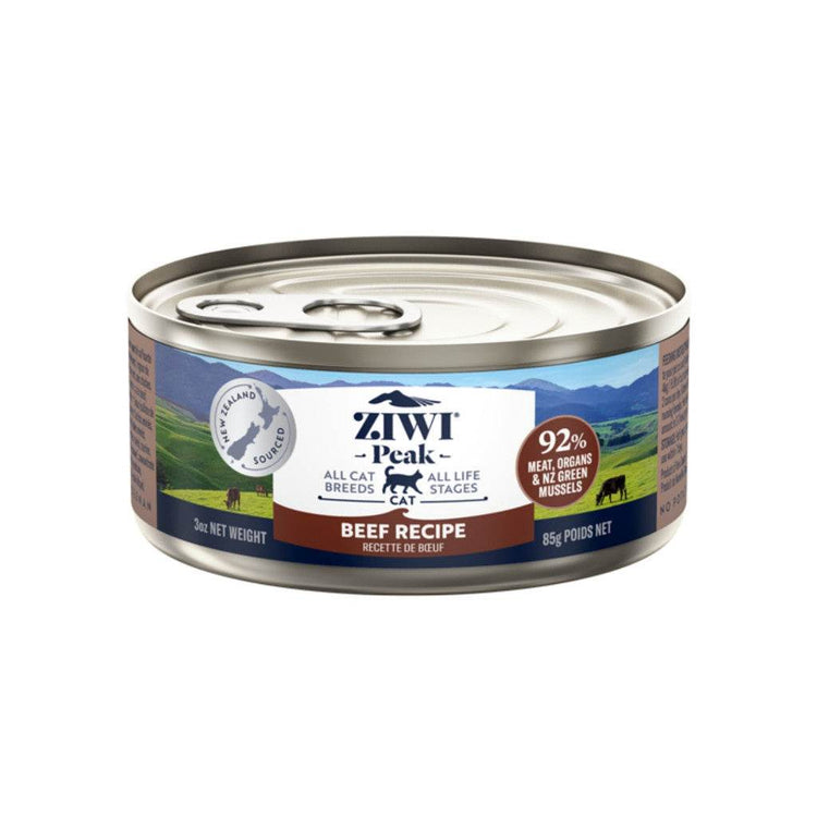 85g ZIWI Peak Wet Cat Food Beef 85g