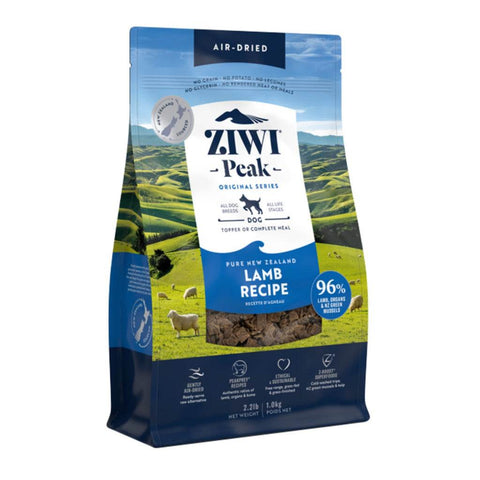 ZIWI Peak Air Dried Dog Food 1kg – Venison, Lamb, Beef & Mor Venison Air Dried Dog Food 1kg