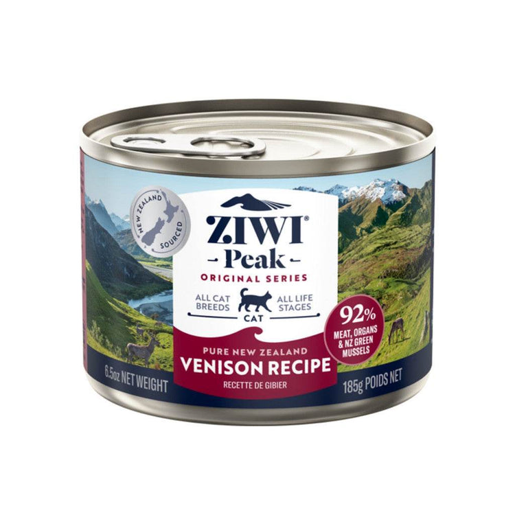 ZIWI Peak Wet Cat Food Venison 185g
