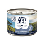 ZIWI Peak Wet Cat Food Mackerel 185g