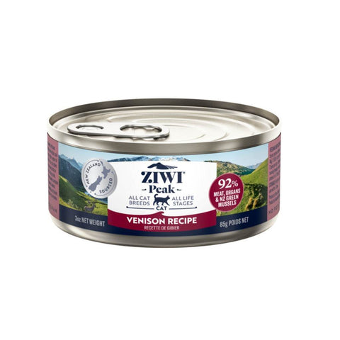 85g ZIWI Peak Wet Cat Food Venison 85g