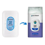 Earthbath Pet Wipes - Grooming, Eye, Ear, Tooth & Gum, Facial Wipes Tushy Wipes 100s