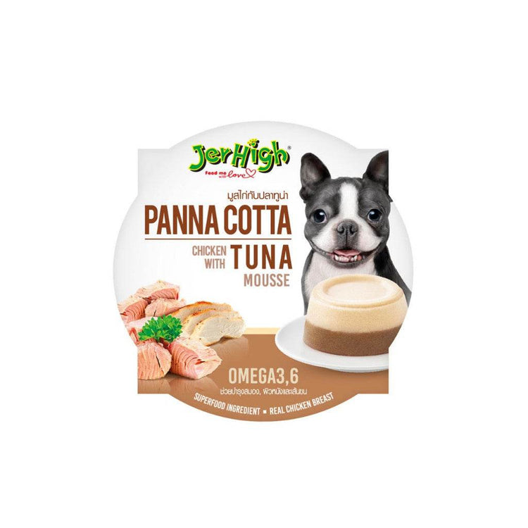 70g Jerhigh Panna Cotta Chicken Tuna