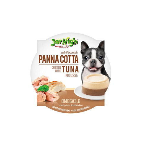 70g Jerhigh Panna Cotta Chicken Tuna