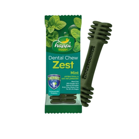 25g Happi Doggy Dental Chew Strawberry