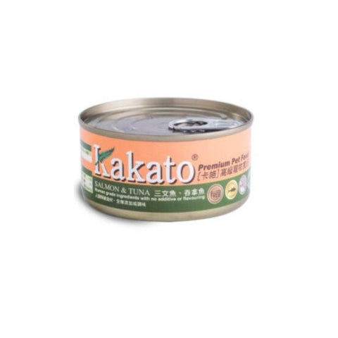 170g Kakato Wet Can Food Salmon in Broth