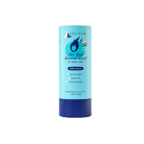 Kin+Kind Hot Spot Natural Relief Stick for Dogs & Cats Hot Spot 1.76 oz