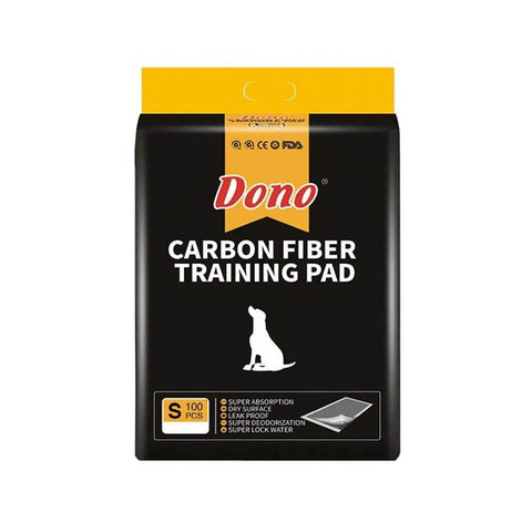 DONO Charcoal Pee Pad – XXS to XXXXXL Size S:33x45cm 100 sheets