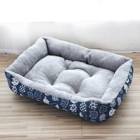 Thick Cushion Pet Bed - S,M Size Coffee
