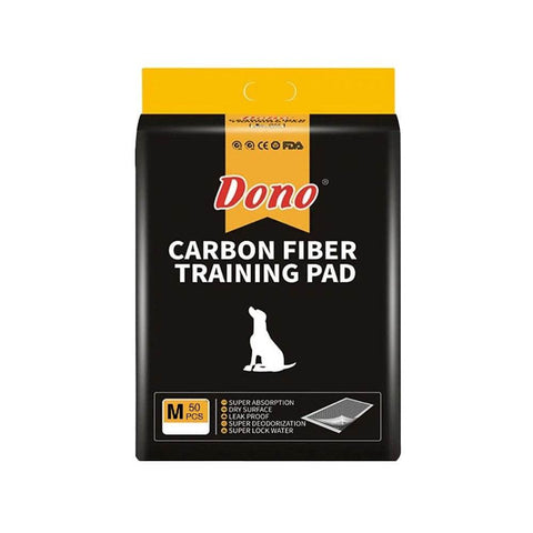 DONO Charcoal Pee Pad – XXS to XXXXXL Size S:33x45cm 100 sheets