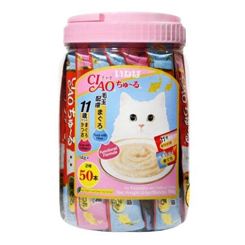 Ciao Churu Cat Treats 14g x 50 Sticks TSC14TCollagen(Pink)