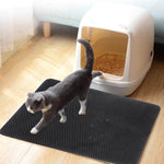 Splash-Proof Double Layer Non-Slip Cat Litter Pad