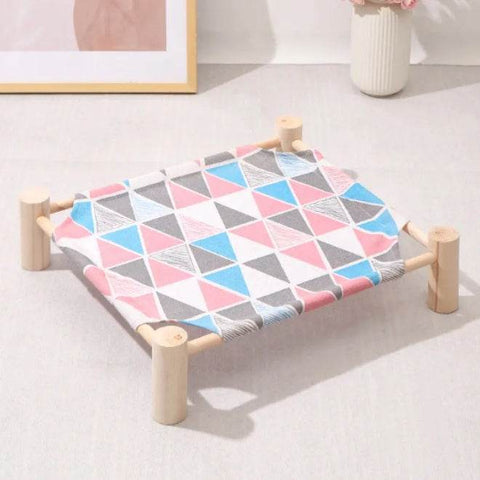 Cat Elevated Hammock Bed Black Arrow