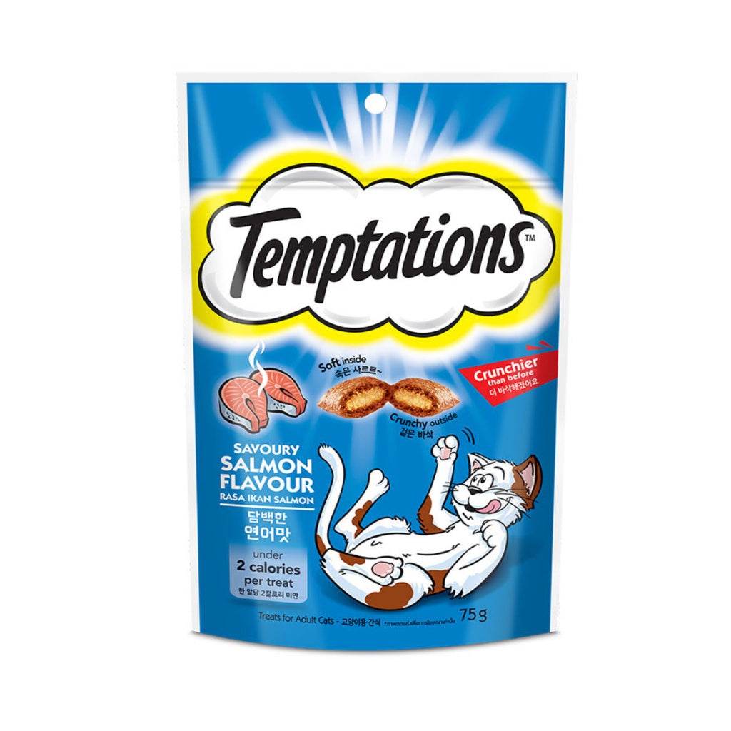 75g Temptations Cat Treats Savoury Salmon