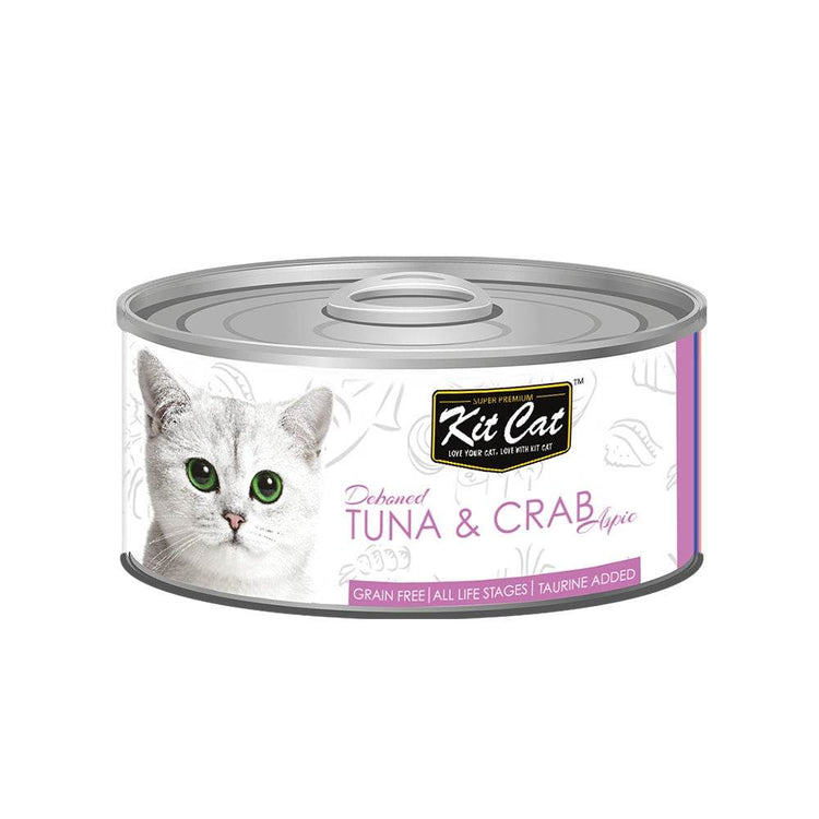 Kit Cat Deboned Food Topper 80g Tuna & Crab