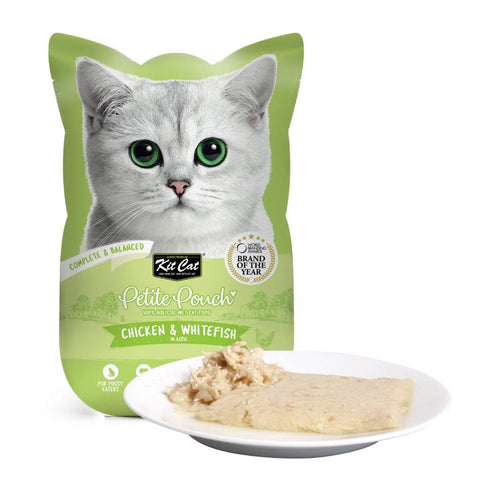 Kit Cat Petite Pouch Wet Cat Food 70g Chicken & Tuna