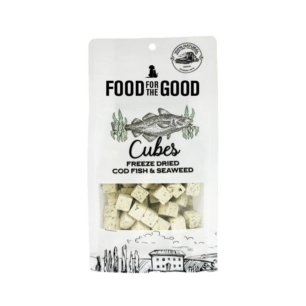 Food For The Good Freeze-Dried & Air Dried Treats FD CodfishSeaweed70g