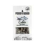 Food For The Good Freeze-Dried & Air Dried Treats Air Dried Tuna & Fish Skin 120g