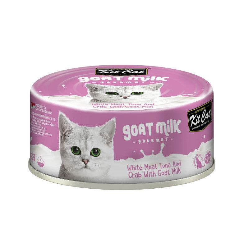 70g Kit Cat Goat Milk Gourmet Wet Food Tuna & Crab