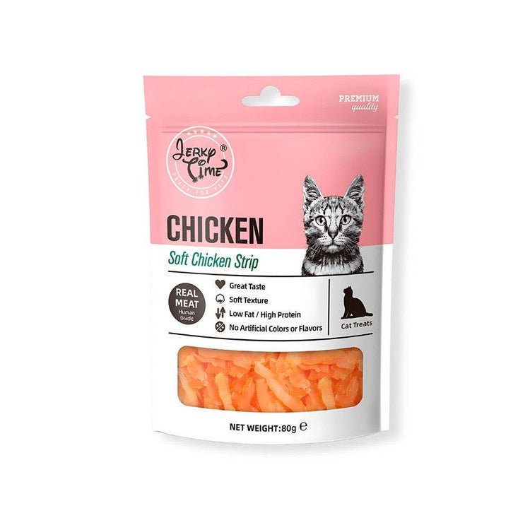 80g Jerky Time Cat Treats Soft Chicken Strip