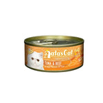 80g Bundle of 24 Aatas Cat Tantalizing Tuna Can Tuna & Beef