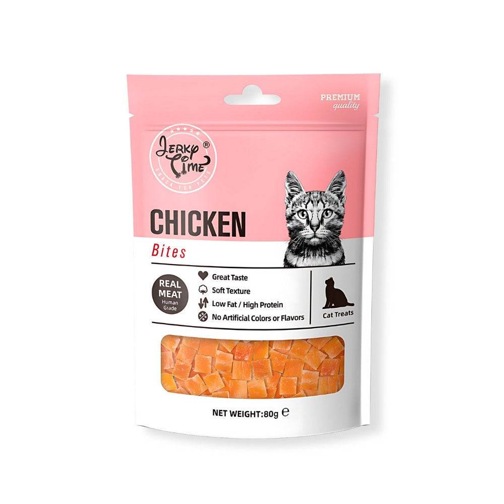 Jerky Time Cat Treats 80g Chicken Bites