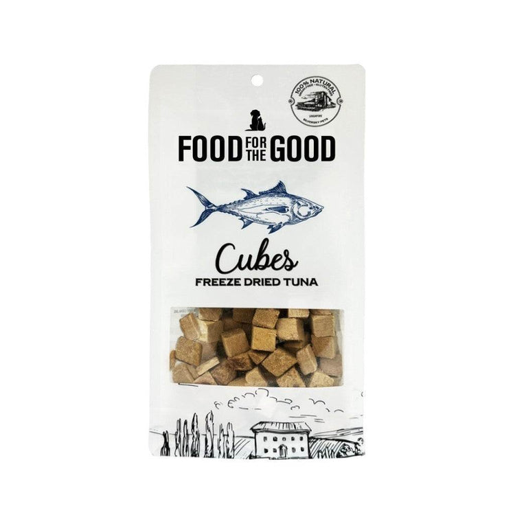 Food For The Good Freeze-Dried & Air Dried Treats FD Tuna Cubes 70g