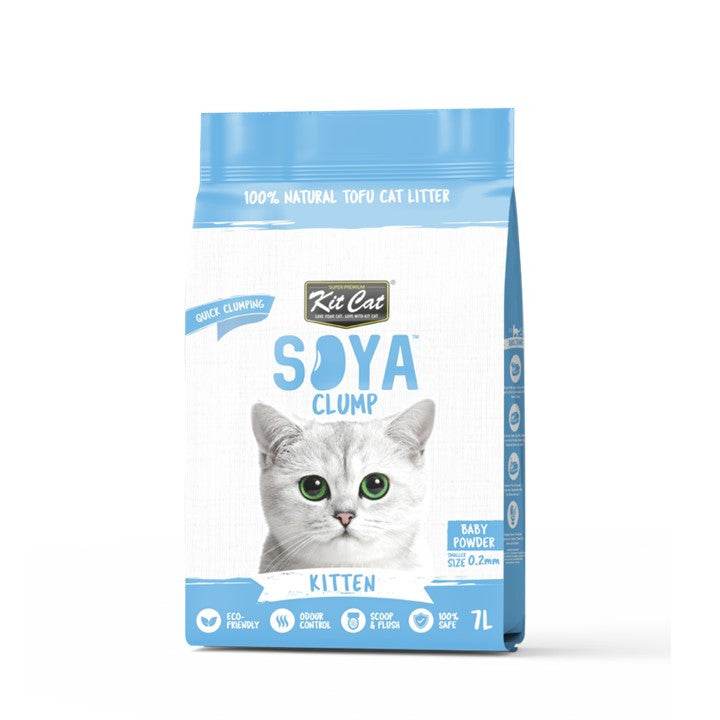Kit Cat Scented Soya Clump Cat Litter Kitten Baby Powder
