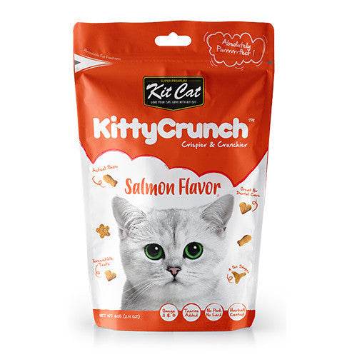 60g Kit Cat Kitty Crunch & Breath Bites Kitty Crunch Salmon