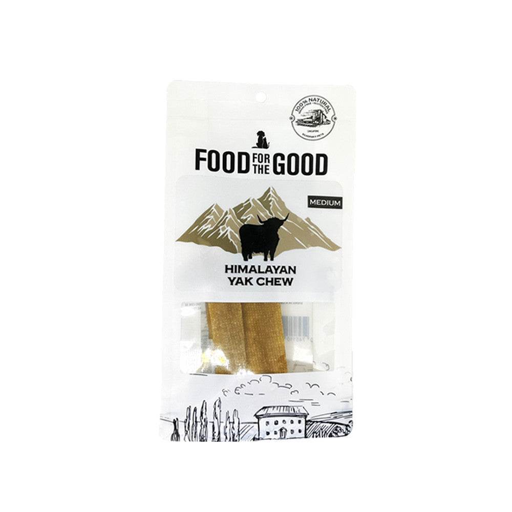 Food For The Good Freeze-Dried & Air Dried Treats Yak Chew Medium 2pcs