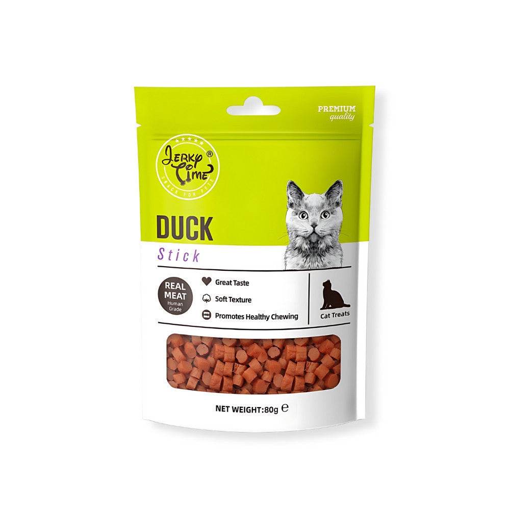 Jerky Time Cat Treats 80g Duck Stick
