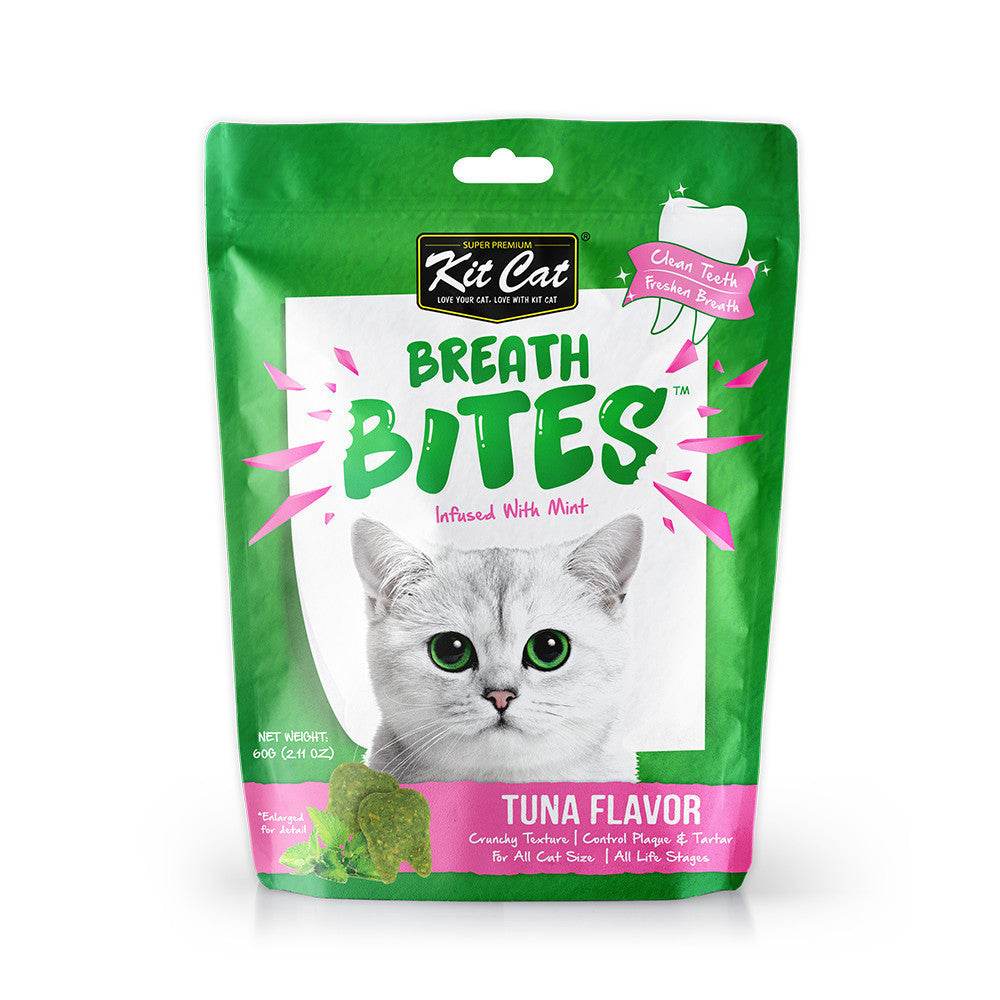 60g Kit Cat Kitty Crunch & Breath Bites Breath Bites Tuna