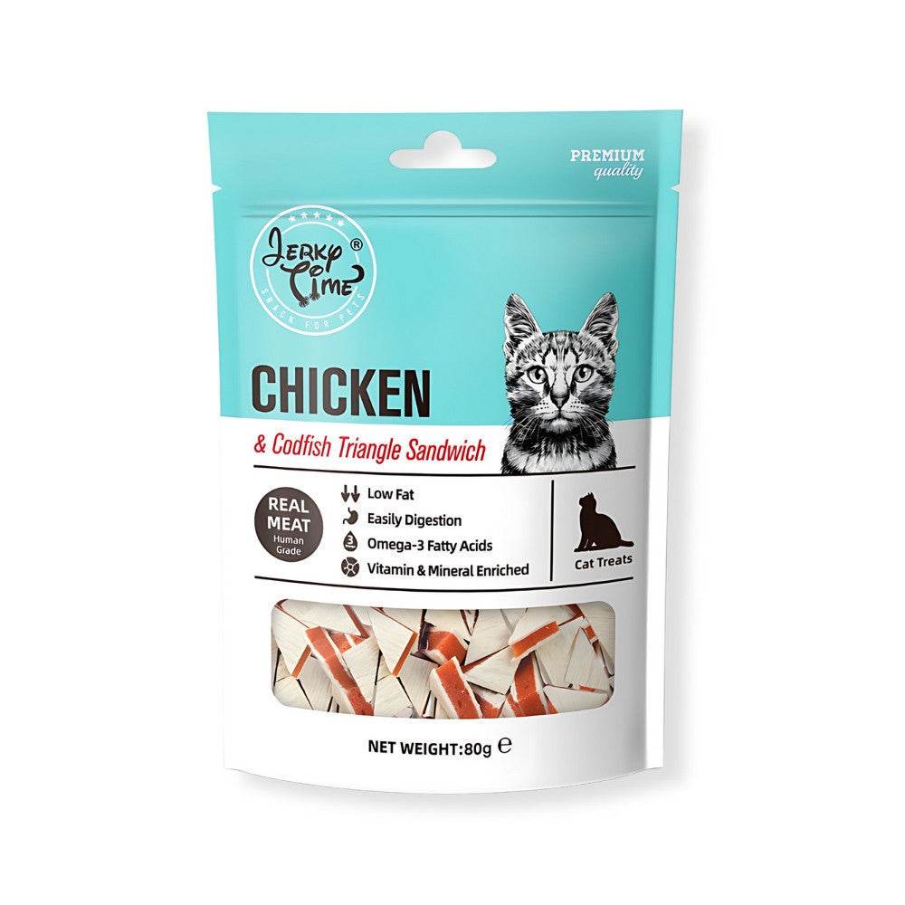 80g Jerky Time Cat Treats CK&CF Triangle Sandw