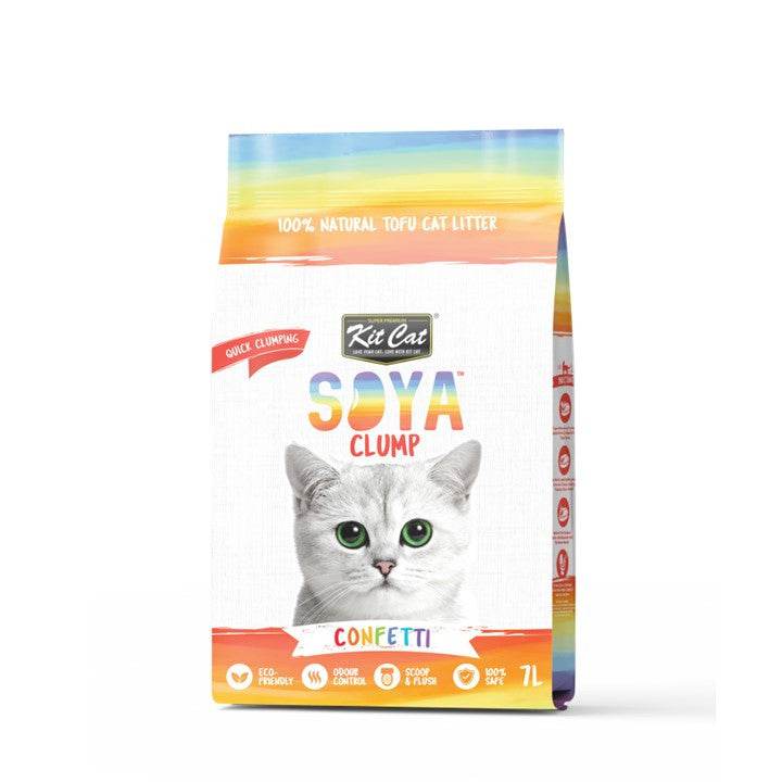 Kit Cat Scented Soya Clump Cat Litter Confetti