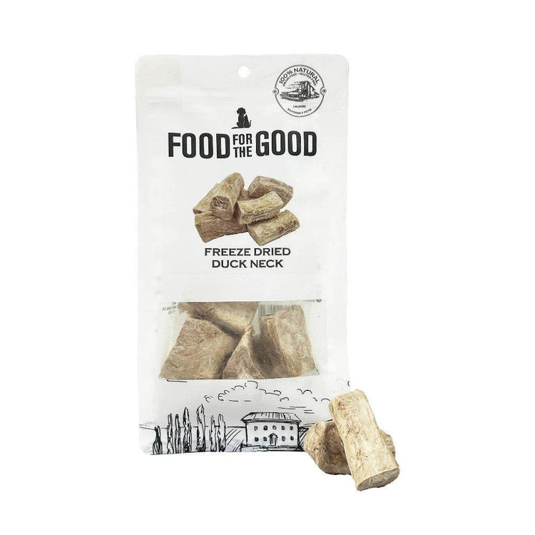 Food For The Good Freeze-Dried & Air Dried Treats FD Duck Neck 70g