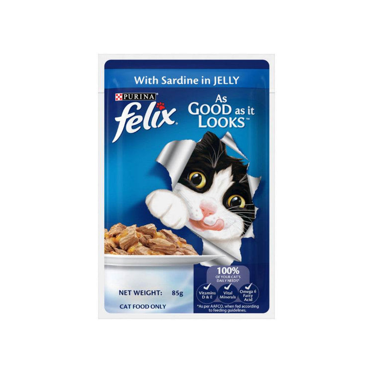 Purina Felix As Good As It Looks Wet Cat Food 85g