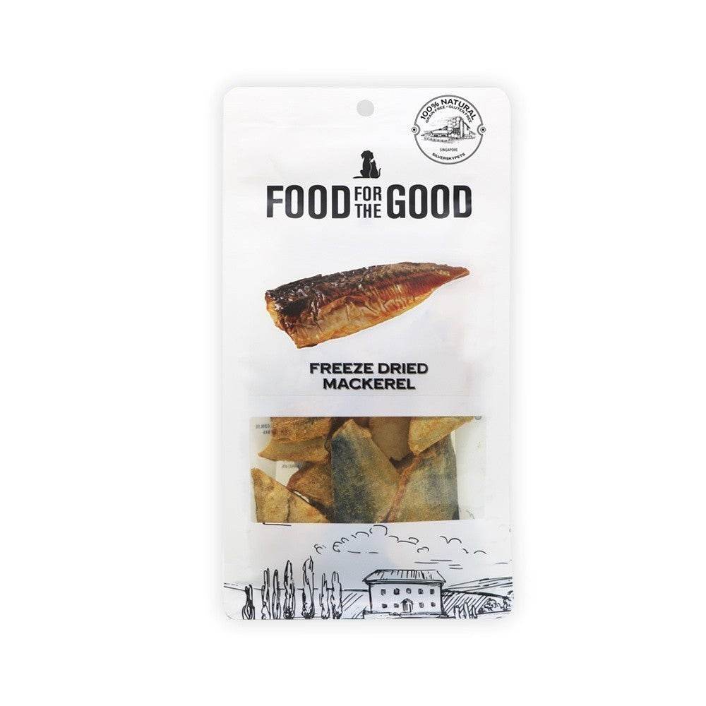 Food For The Good Freeze-Dried & Air Dried Treats Freeze Dried Mackerel 70g