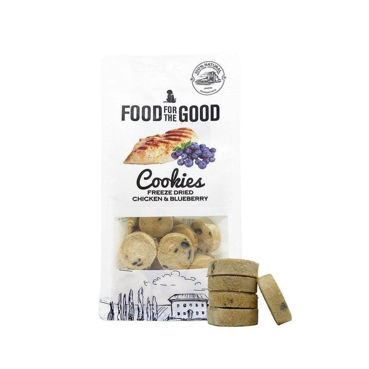 Food For The Good Freeze-Dried & Air Dried Treats FDChickenBlueberryCK