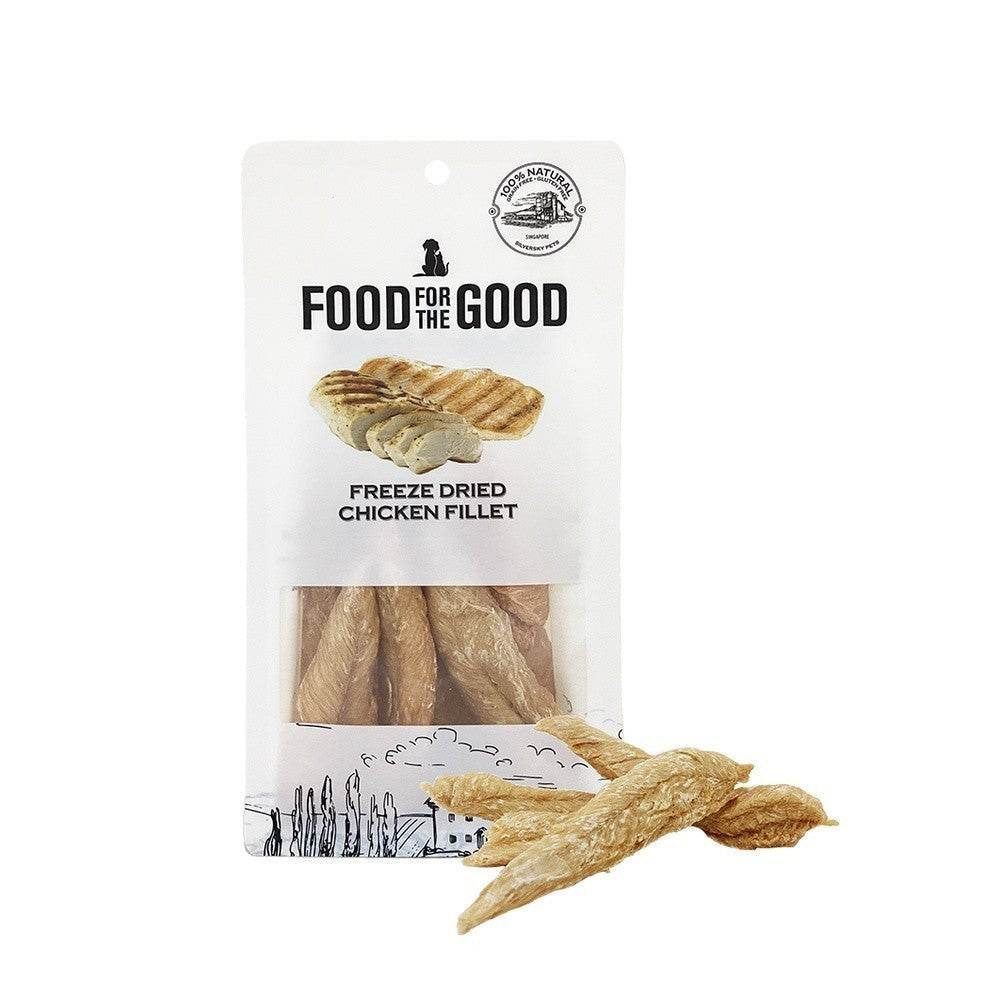 Food For The Good Freeze-Dried & Air Dried Treats Freeze Dried Chicken Fillet 100g