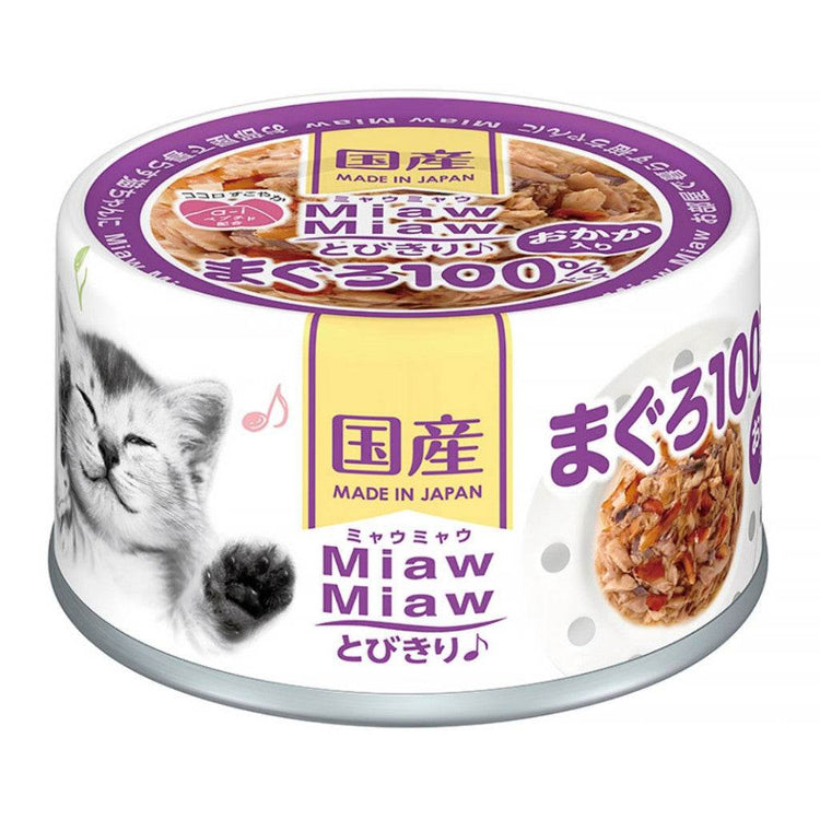 Aixia Miaw Miaw Tobikiri Wet Cat Canned Food 60g