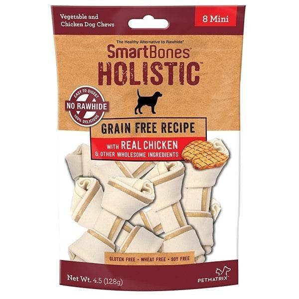 Smartbones Classic Bone Chews Holistic Chicken - Mini 8pcs