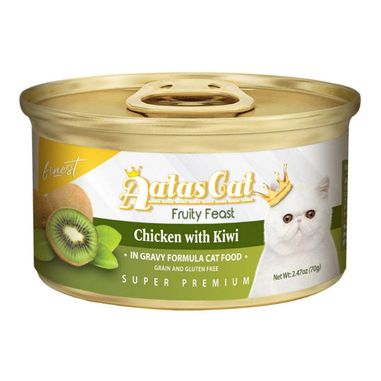 Aatas Cat Wet Food 70g-80g - Fruity Feast Chicken Kiwi