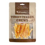Afreschi Natural Turkey Tendon Dog Chews – Long-Lasting Dental Treats for Dogs Tendon Coil (S)