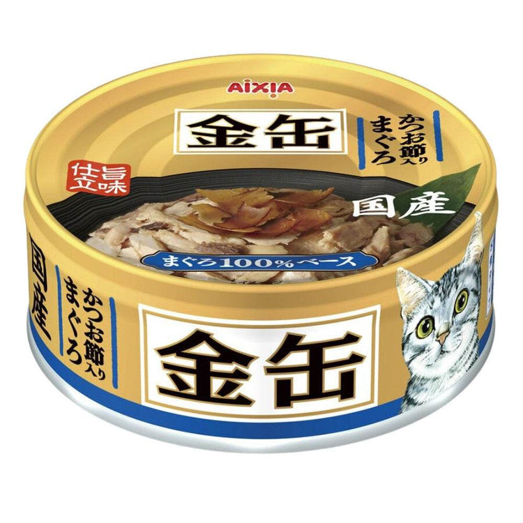 Aixia Kin Can Cat Wet Food 70g – Mini & Rich Series GN4 Tuna DriedSkipJ
