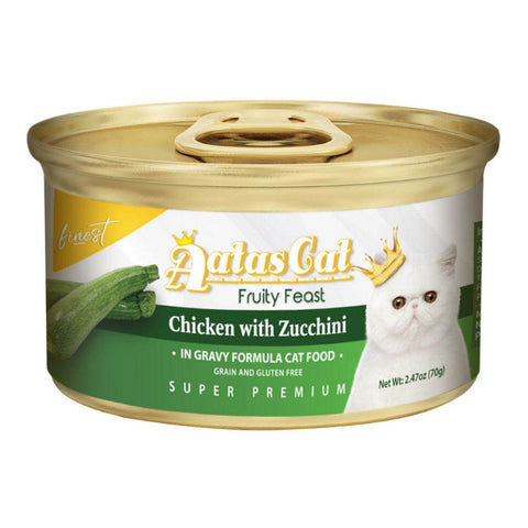 Aatas Cat Wet Food 70g-80g - Fruity Feast Chicken Blueberry