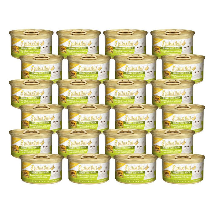 Bundle of 24 Aatas Cat Finest Wet Cat Food Urinary Tract Health