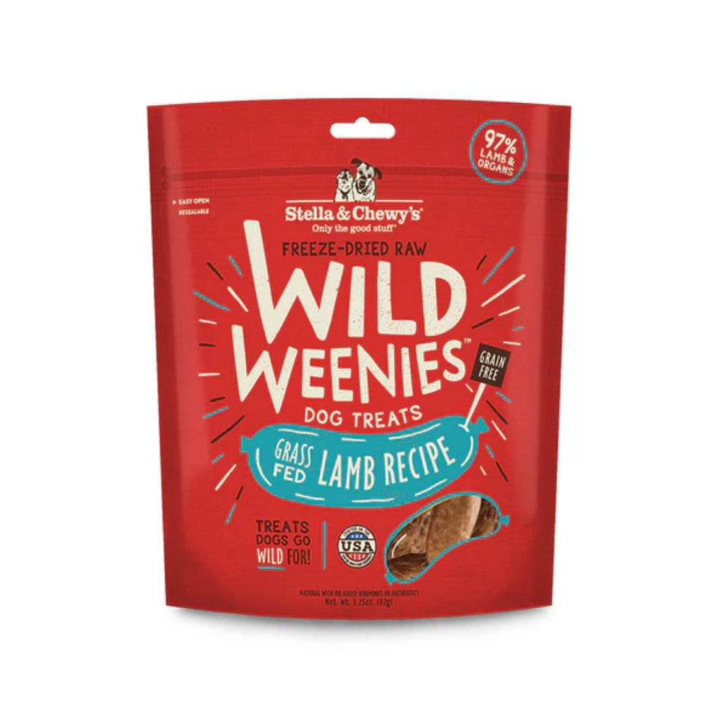 Stella & Chewy's Wild Weenies Dog Treats Lamb 3.25oz