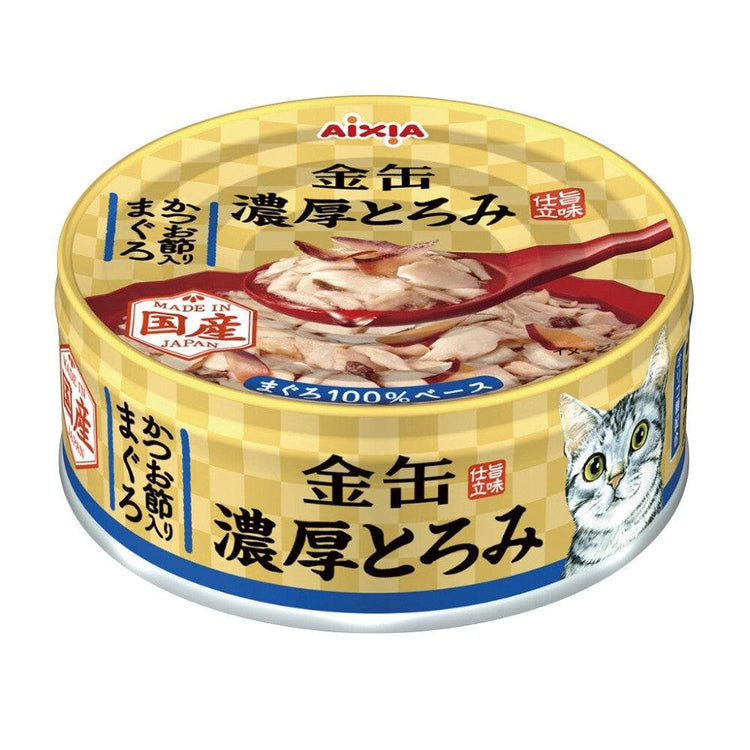 Aixia Kin Can Cat Wet Food 70g – Mini & Rich Series GNT5 Tuna DriedSkipJ