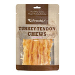 Afreschi Natural Turkey Tendon Dog Chews – Rawhide-Free Treats Tendon Strip